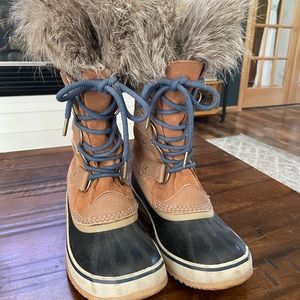 Sorel Joan of Arctic Fur Duck Boots